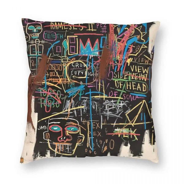 New York Street Art Pop The 70s pillowcase Polyester Linen Velvet Pattern Zip Decorative pillow Case Car Cushion CoverM240717