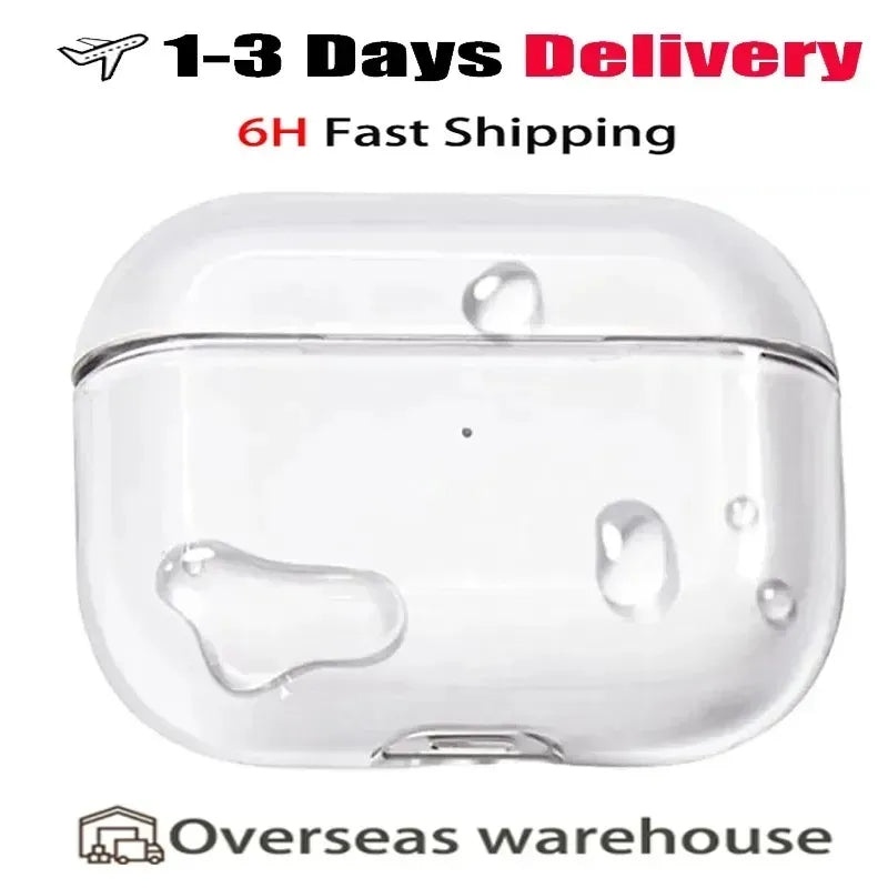 USA Stock delivery Pro 2 2nd Generation air 4 3 pros max Headphone Accessories Solid Silicone Protective Earphone Cover pods max Wireless Charging S