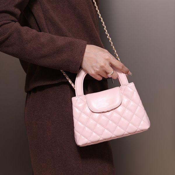 Crossbody bags Handbag Shoulder bag Fashion Chain bag Calfskin Mirror 1:1 quality Designer bags Woman Bag Mini Shopping Bag With Gift box se