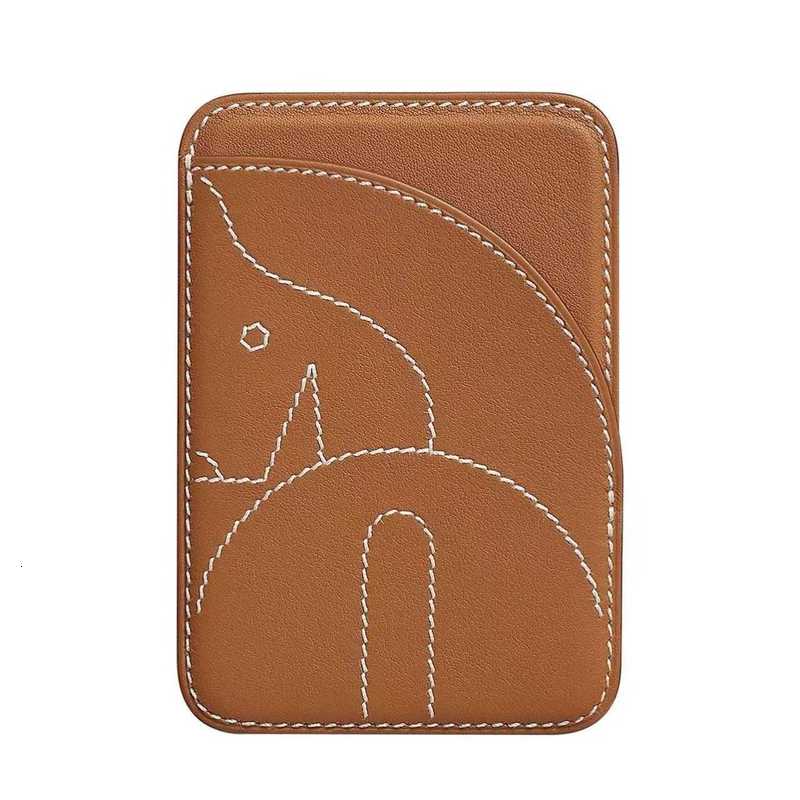 Card Holders Designer H Magnetic Card Holder Phone Magnetic Back Sticker Magnetic Card Holder Compatible with New 14