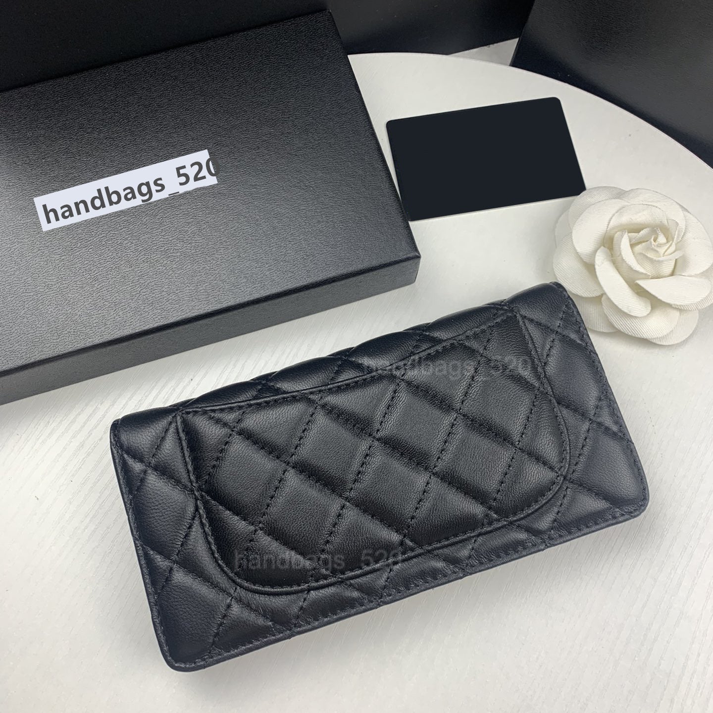 High Quality Women Long Wallets Card Holder Brand Purse Cowhide - Sheepskin Wallets Coin Purses Gift Box 80285