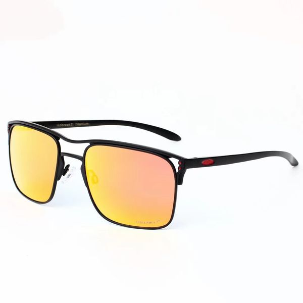 Sports eyewears outdoor Cycling sunglasses UV400 Cycling glasses MTB bike goggles man women riding sun glasses with case Metal frame 6048 TI