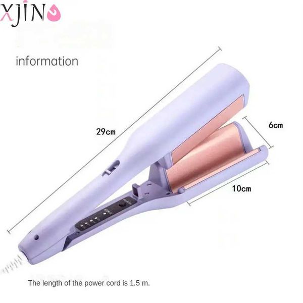Hair Curlers Straighteners Curling Rod Practical Long Life Innovative Design Automatic Closure Ergonomic Hairstyling Tool Large Wave Iron Sa