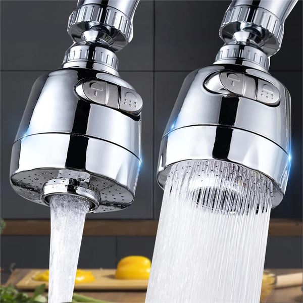 FOGOMOVE 2-3 Modes Universal Adapter 360° Rotation Faucet Filter Extenders Kitchen Gadgets Spray Water Saving Tap Nozzle