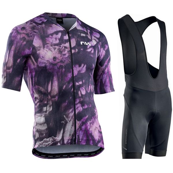 Summer Bike Jersey Mountain NW Mtb Male Cycling Clothing Clothes Men&#039;s Outfit Set Cycle 2023 Road Uniform Pro Tricuta Man Shorts