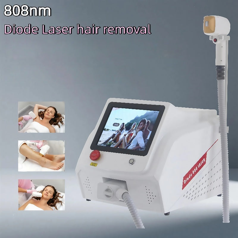 2025 Professional 3500W Diode Ice Titanium 755nm 808nm 1064nm Diode Laser Body Hair Removal Machine 3 wavelength Suitable for home and beauty salon