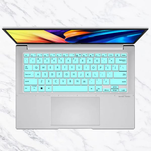 For 2022 Asus Zenbook 14 OLED UM3402YA UM3402 YA UX UM3402 ZA 2022 UX3402 UX3402ZA Laptop Keyboard Cover Skin Protector