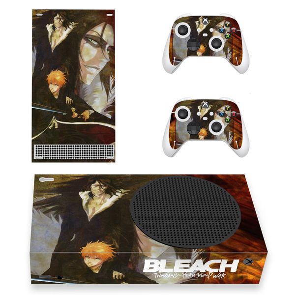 Anime Bleach Skin Sticker Decal Cover for Xbox Series S Console and 2 Controllers XSS Skins Vinyl