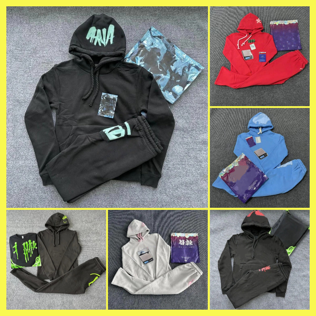 Men&#039;s Tracksuits Classic Y2k Hoodie Designer High-street Autumn Top Fashion Causal Luxury Tracksuits Hoodie Set 2 pieces Loose