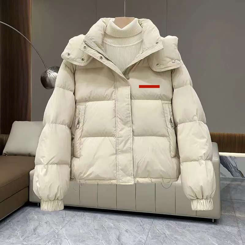 Womens coat puffer jacket women winter jacket women New cotton clothing with warm standing collar and thick bread jacket retro short jackets women&#