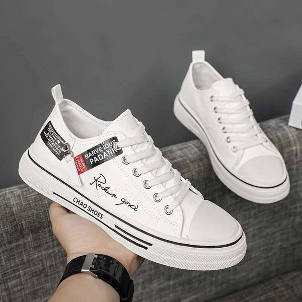 2025 New Summ er Men&#039;s Casual Breathable Versatile Student Trendy Low Top Youth Canva Shoes EVA Sole PVC Face Chinese Made