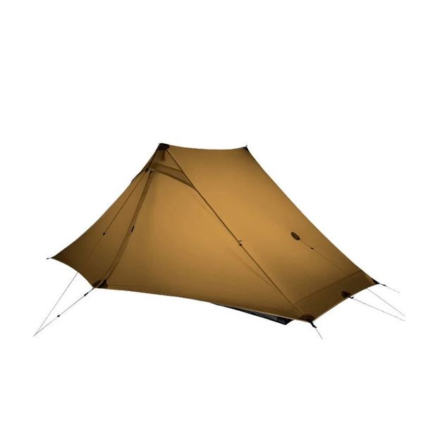 FLAMES CREED Lanshan 2 Pro Just 915 Grams 2 Side 20D Silnylon LightWeight 2 Person 3 And 4 Season Backpacking Camping Tent 240419