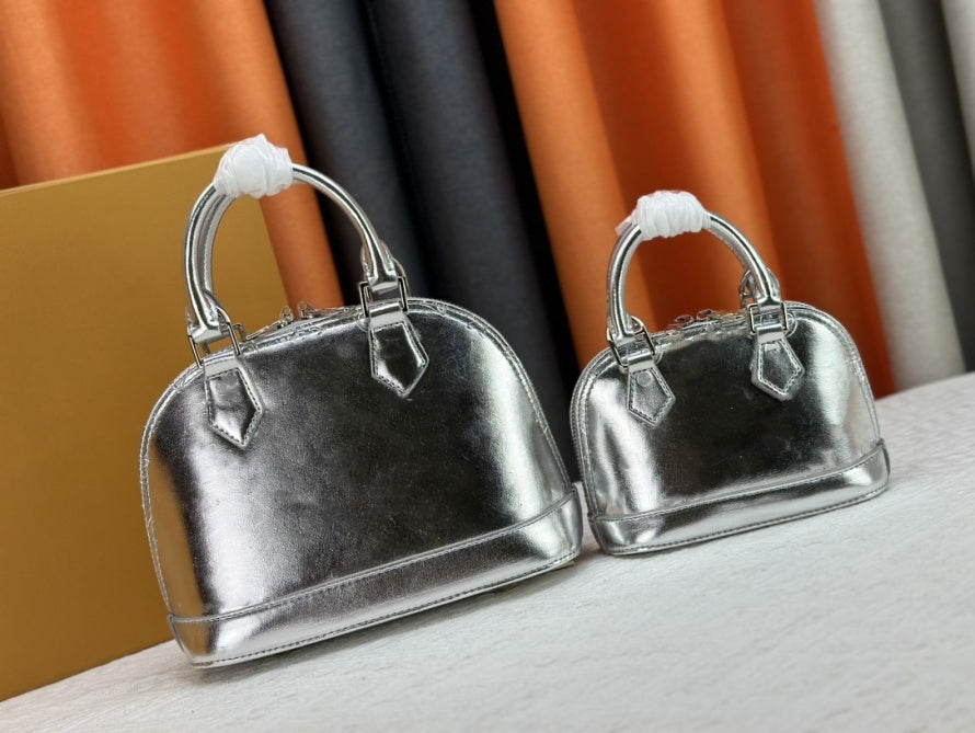 Designer Shoulder Bag Women Classic Leather Denim Cross body Luxury Tote Purse Silver Flower Clutch Handbag high quality bag