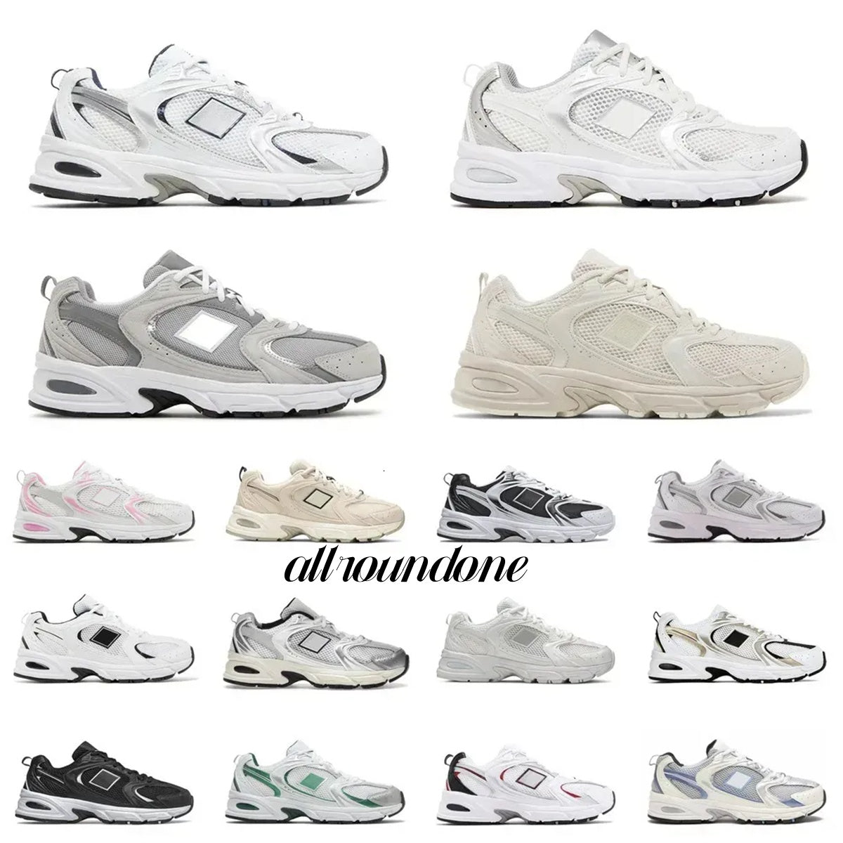 New bala 530 shoes Designer shoes men sneakers Womens trainers Sea Salt Beige Brown Suede Print Black White Outdoor Sports shoes Casual Shoes Skateb