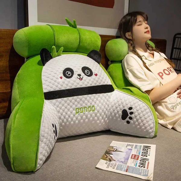 Cartoon Panda Detachable Washable Cushion Bedhead Pregnant Womens Waist Sofa Decorator Lumbar Support Chair CushionC250212