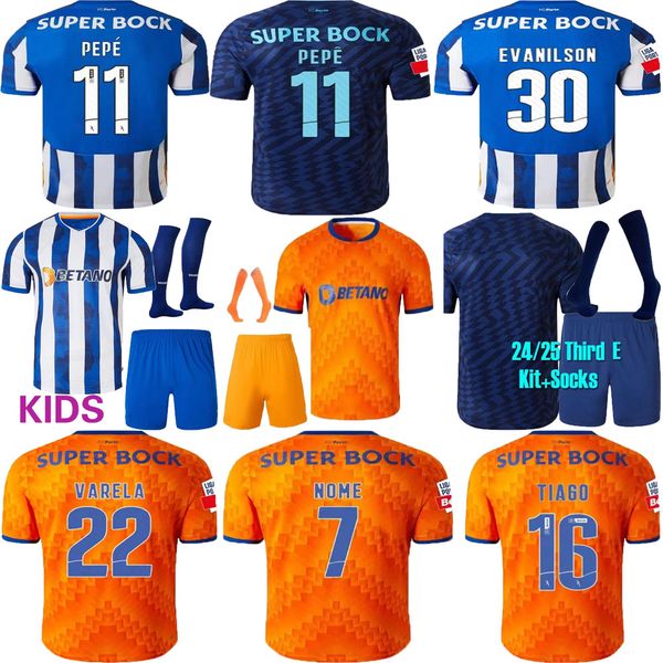 top FC Portos 2024-2025 soccer jerseys Home Jersey - CAMPEOES Edition GALENO MEHDI MOUSSA football shirts
