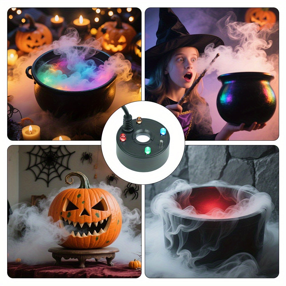TEMU Usb- 's Brew Fog Machine - Color-changing & Mist Maker For Halloween Party Decorations, Battery-free Smoke Effect For, Aquarium, Cauldron, Usb