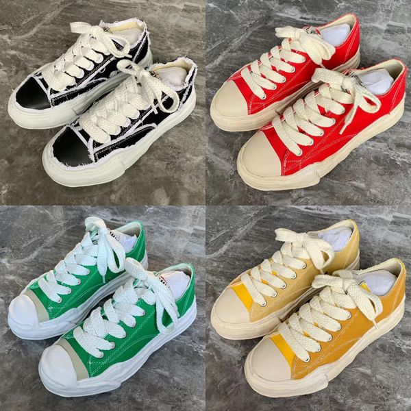 Shoes Mason Miharas Peterson Og Sole Canvas Mastermind Blakey Mihara Men Women Dissolved Low Natural Hank Blue Purple Green Black Sneakers