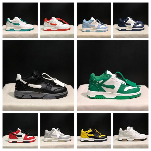 Out of Office Low Top Offs Basketball Shoes White Running Shoes Men Women Shoes Luxury Fashion Designer Light Blue Outdoor Sneaker