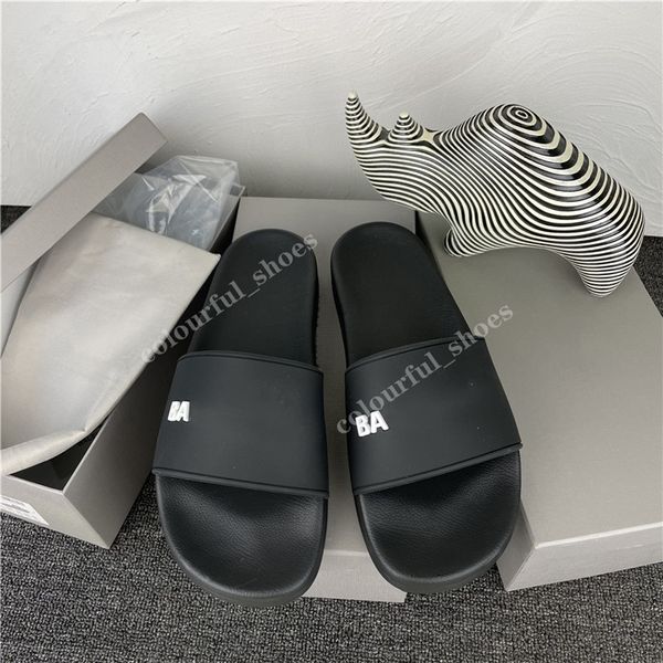 2023 Paris Mens Womens Slipper Summer Sandals Scuffs Beach Slides Ladies Sandali Bathroom Home Shoes Trendy Femmes Pantoufles Sandales Slipp