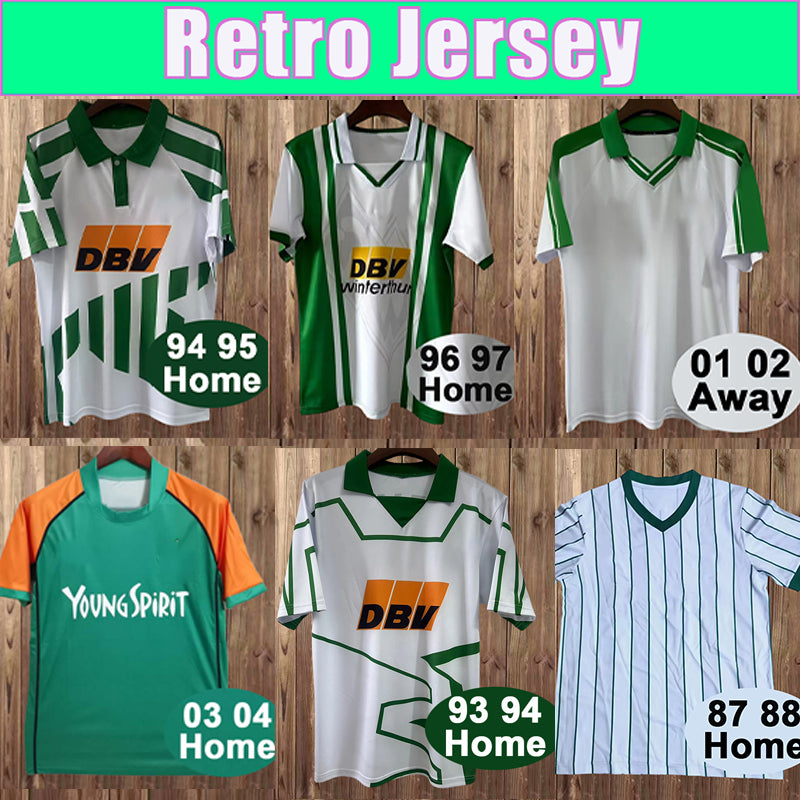 94 01 Werder Bremen Retro Mens Soccer Jerseys PFEIFENBERGER HERZOG AILTON ERNST Home Away Vintage Football Shirts Short Sleeve Uniforms
