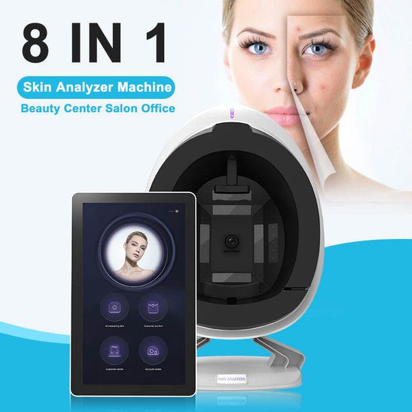 Biggest Discount Smart Skin Analyzer Facial Skin Analyzer Detect Skin Moisture Skin Detector Analyzer Face Machine Facial Scanner