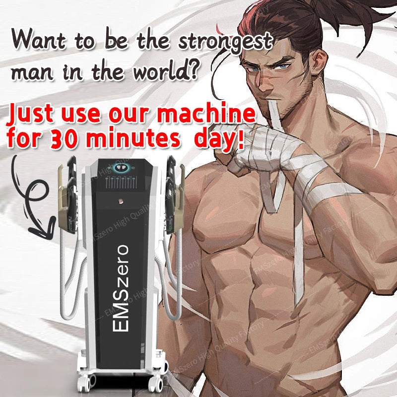 EMS-culpt Machine Look Slimming 5600W Neo DLS-EMSLIM RF Fat Burning Shaping Beauty Equipment 14 Tesla Electromagnetic Muscle Stimulator Machine With