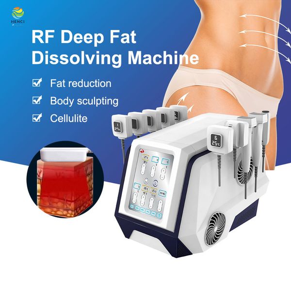 Non surgical body sculpt monopolar rf fat melting face lifting radio frequency plates contour spa machine
