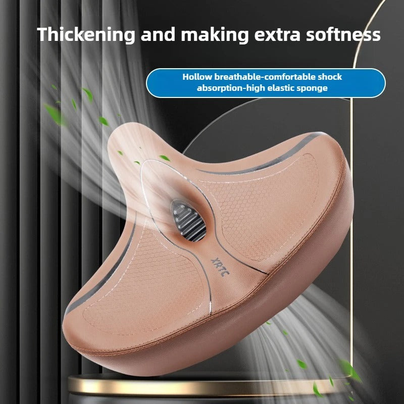 Upgrade Oversize Bike Seat for Men Women Extra Wide Bicycle Seat Cushion Waterproof Comfort Memory Foam Bike Saddle Fit for Peloton Bikes Exercise B