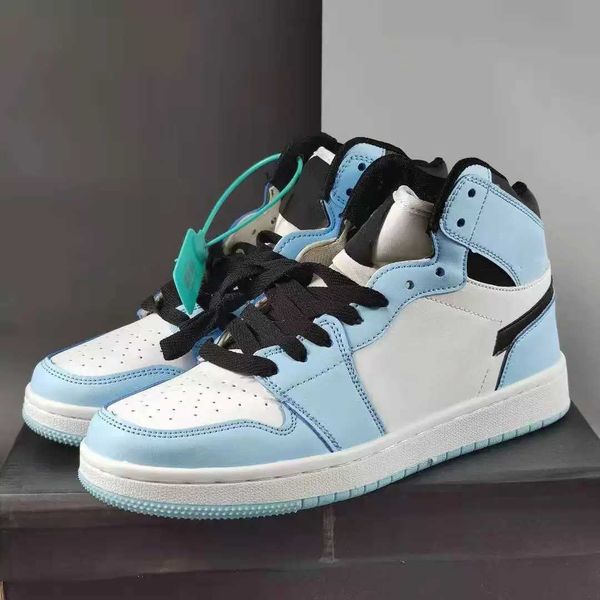Women Shoes Casual Sneakers Trainers Sports Shoe Fashion Jumpman 1S High Top Lace-Up Comfortable Wear-Resisting Skateboarding Designer Men A