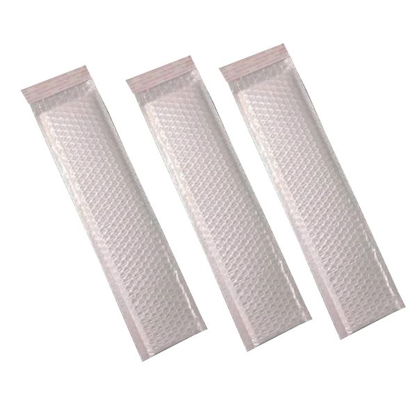 Long Bubble Bags Compound White Pearlescent Film Self-adhesive Rectangular Bubble Foam Express Packaging Envelope Bag