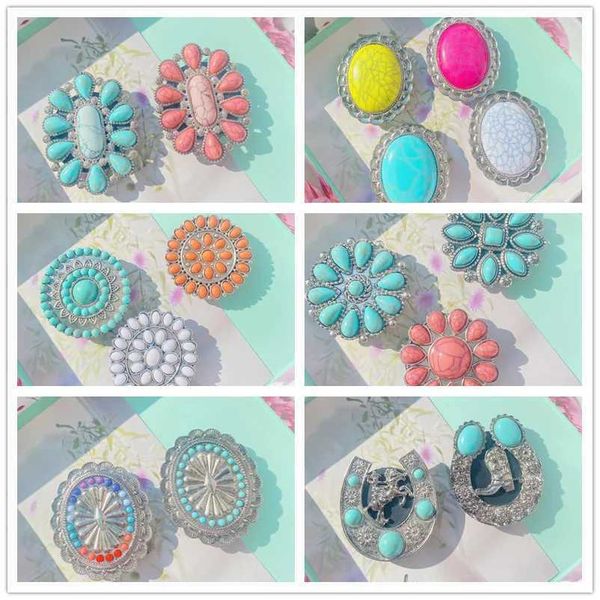 Cell Mounts Holders Popular Turquoise Expanding Stand Grip Finger Rring Support Anti-Fall Foldable Universal Mobile Phone Holder S246062