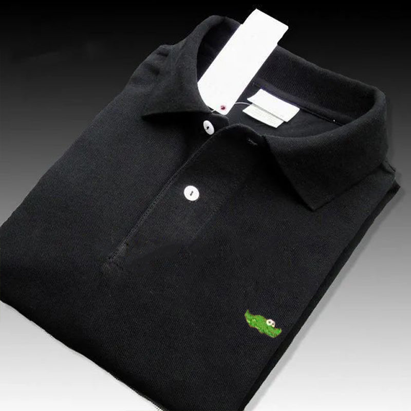 Mens Designer Polos Cotton shirt Crocodile Embroidery clothing men fabric letter polo t-shirt collar casual t-shirt tee shirt tops