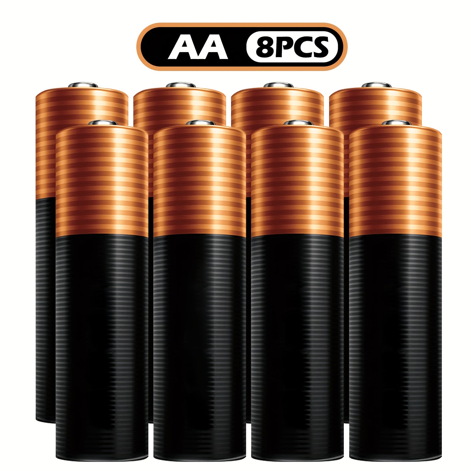 TEMU 16-8 Duracell Aa Batteries, Leak-proof And Durable - Long-lasting And Suitable For Household And Daily Electronic Devices And Appliances, Remote