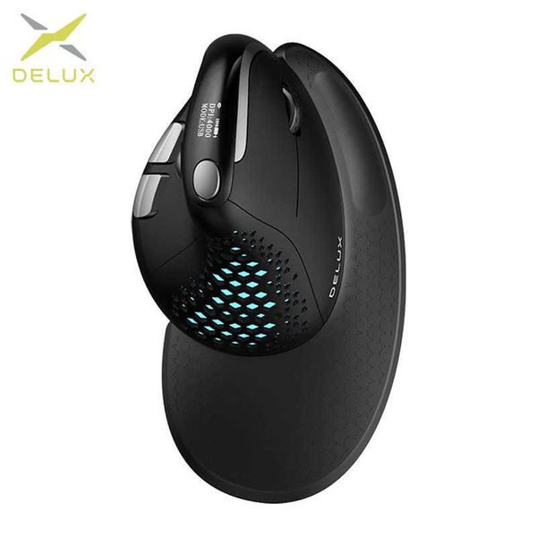 Mice Colorful M618XSD thumb wheel ergonomics the third mock examination Bluetooth charging grip vertical power display mouse S25211