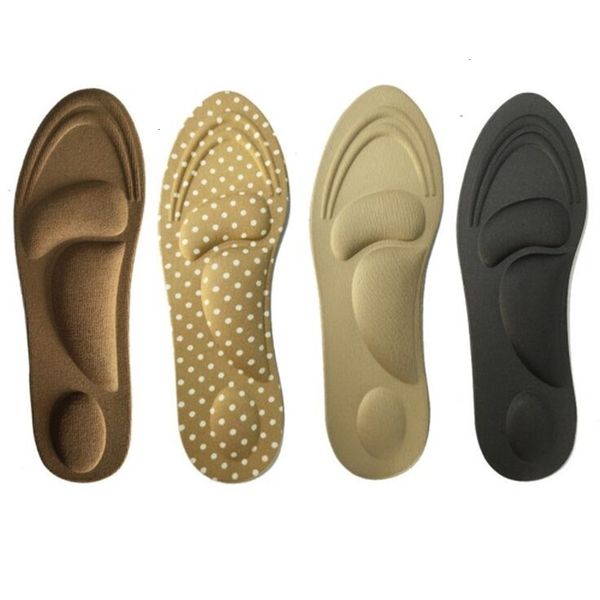 Shoe Parts Accessories 4D Memory Foam Orthopedic Insoles For Shoes Women Men Flat Feet Arch Support Massage Plantar Fasciitis Sports Pad Hee