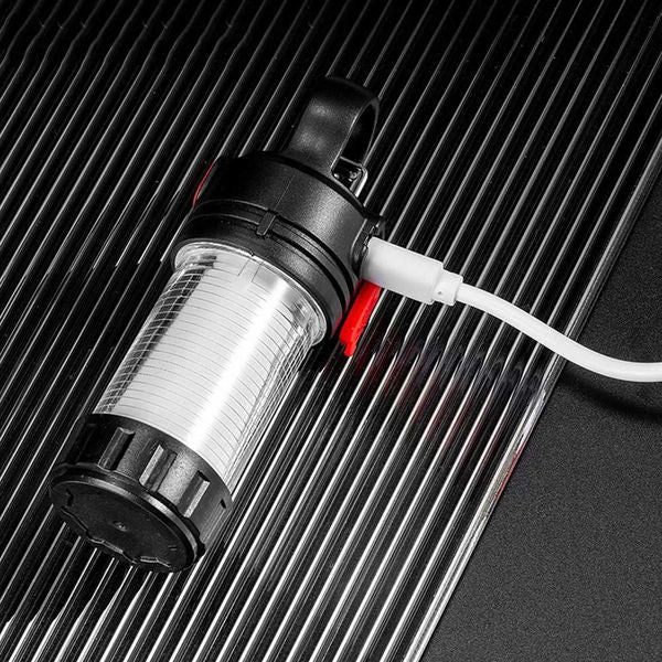 Solar Camping Lantern Mini tent light LED portable flashlight camping light waterproof emergency charging camping work flashlight with hook