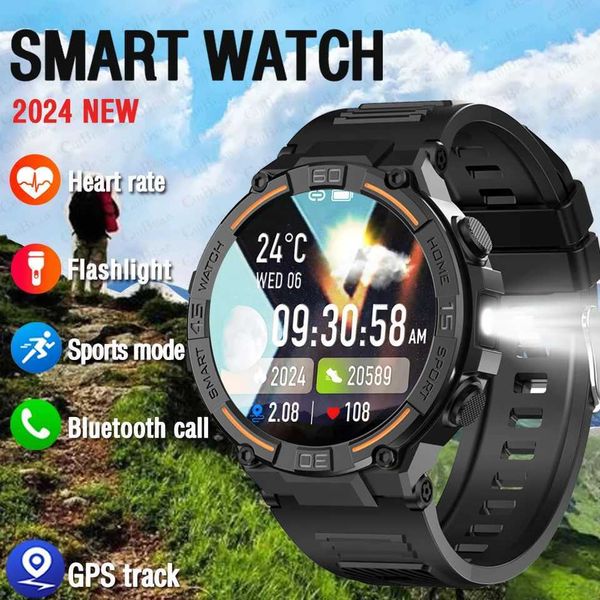 Suitable for Xiayi smartwatch military men 360 * 360 high-definition Sn flash health monitor waterproof rate BT call smartwatch Y241114