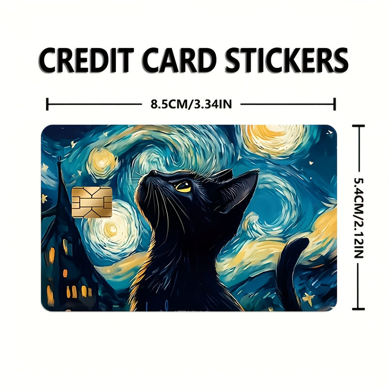 TEMU Cute Black Card Sticker Used For Ebt, Transportation, Keys, Credit Cards, Debit Cards, Card Skins, Protect Bank Cards, No Bubbles, High Quality,