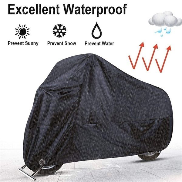 Waterproof Durable M-XXXL Motorcycle Cover Outdoor Rain Dust UV Scooter Motorbike Protector Exterior Accessories