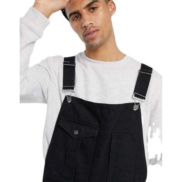 Solid Color Clothing, Denim Suspenders Men, New Pants, Jumpsuit for Men&#039;s Clothing