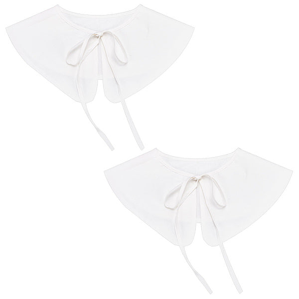 Falsos collares de señora de poliéster desmontables