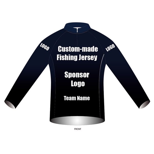 Custom Factory Long Sleeve Jersey Tops Pro Club Team Shirts for cycling fishing running