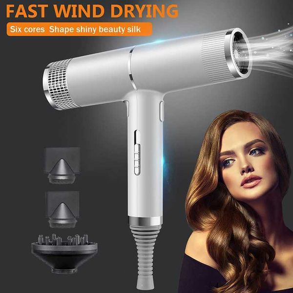 Strong Wind Dryer Diffuser For Dryers Home Appliances High Power Blow Blue Light Anion Anti-static Hair ToolsXJ241021