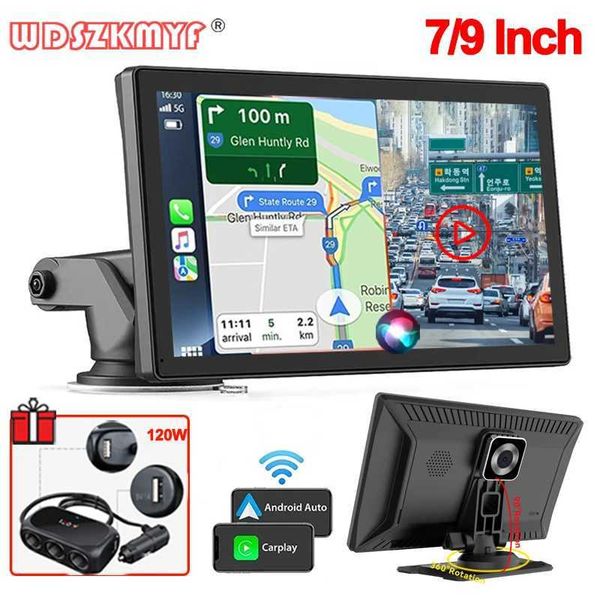 Other Electronics 7-9 Wireless Carplay Android Automatic Multimedia GPS Car Player Car Radio with Built in Dashcam Car Intelligence System J