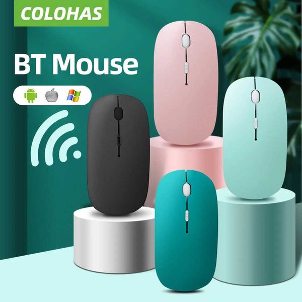 bluetooth Mouse for IPad Android Windows Tablet Wireless Mouse for Notebook Computer Laptop AccessoriesLX241024