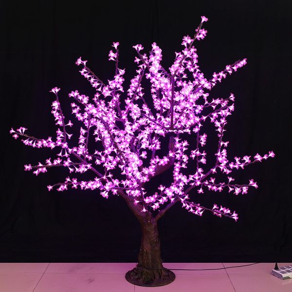LED Christmas Light Cherry Blossom Tree 768pcs LED Bulbs 1.5m-5ft Height Indoor or Outdoor Use Free Shipping Drop Shipping Rainproof