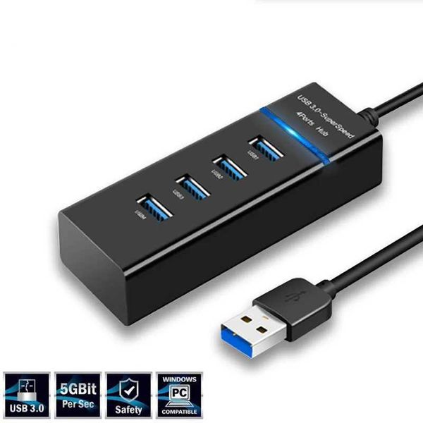 USB 3.0 5Gbps high-speed USB hub with 3 0 4 ports for PC computer docking station adapter splitter for hard disk mouse keyboard CL240905