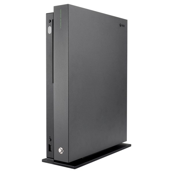 eXtremeRate Black Vertical Console Stand for Xbox One X