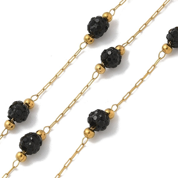 Chaînes à maillons en acier inoxydable à placage ionique (ip)